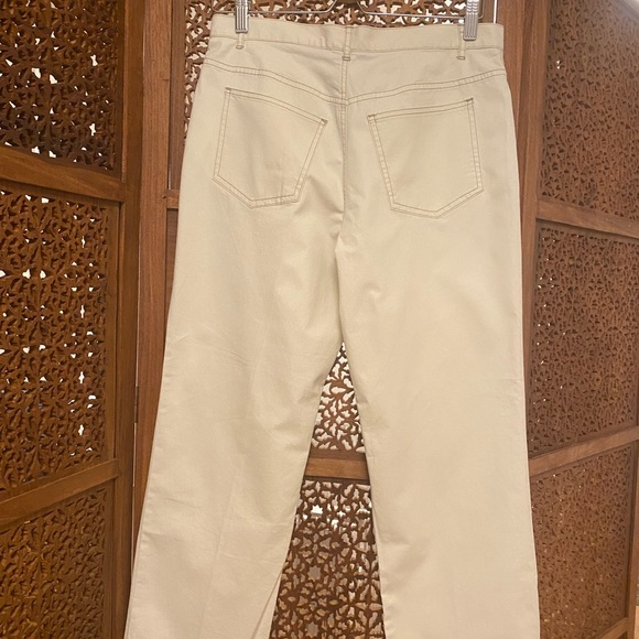 🚺🆕 SO blue Sigrid Olsen natural colored  pants - Picture 5 of 8